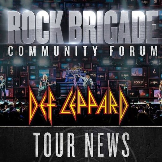 Thanks to SAV for sharing news with us fans. Can't wait for the tour. #defleppard read more at rockbrigade.proboards.com/post/155188/th…