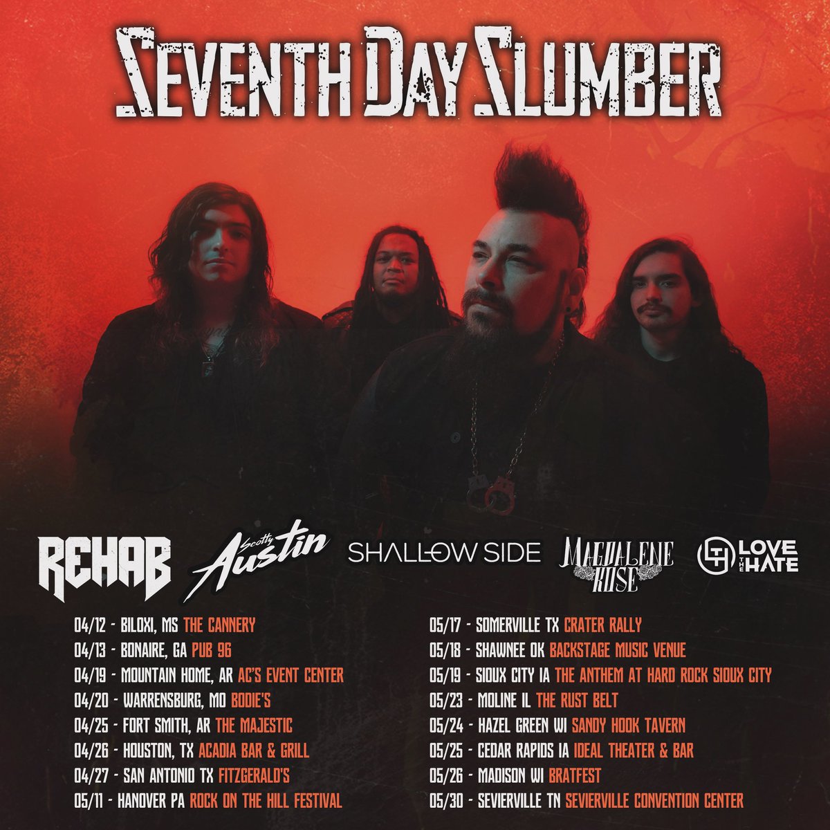 We have a HUGE tour announcement coming next week!! But for now, WE WANT TO SEE YOU THIS SPRING!