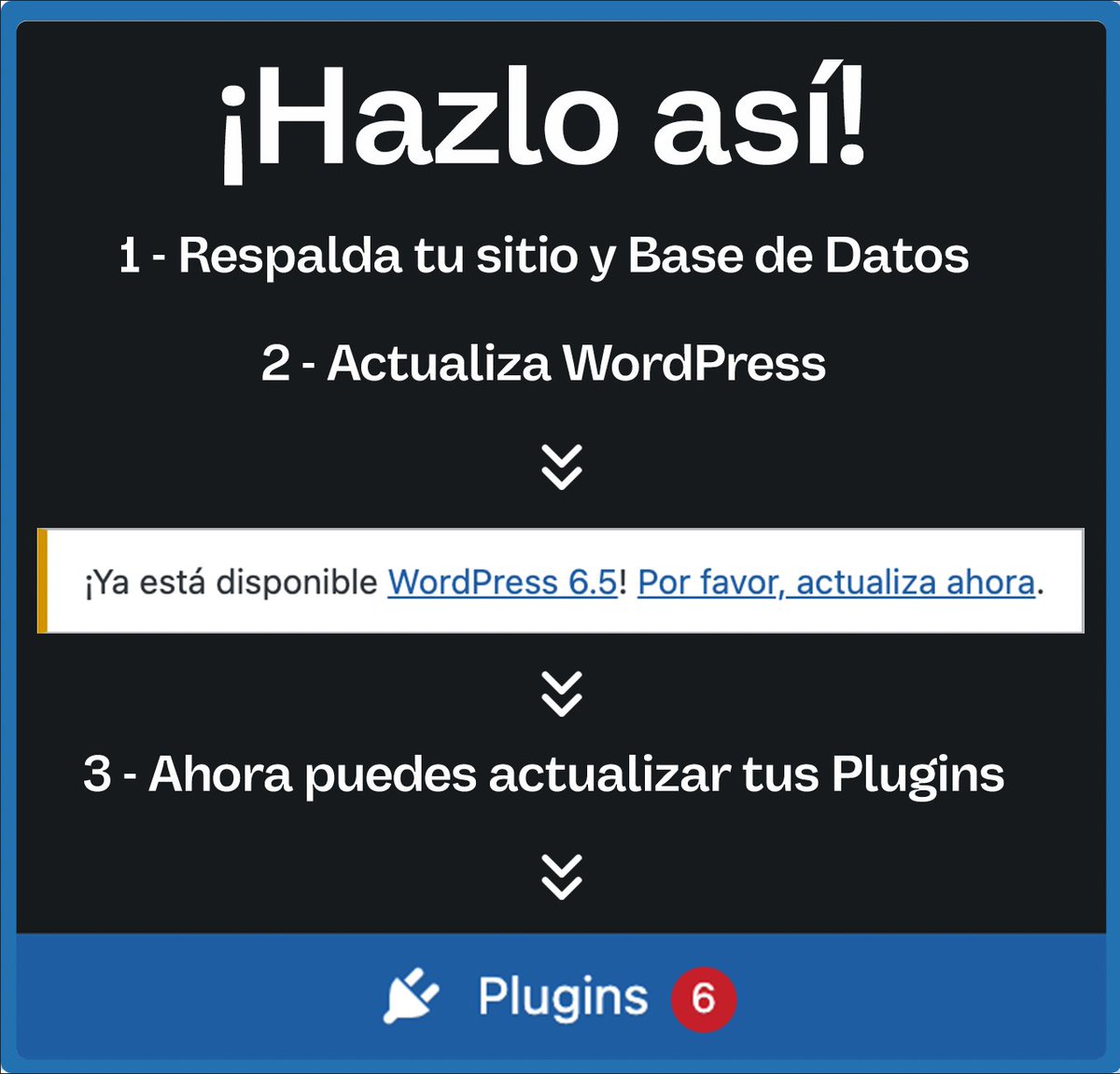 IntersitiosHost's tweet image. ¿Qué se actualiza primero, #WordPress o los #plugins ?

Aquí te explicamos 😎

#hostingespañol #hostingwordpress #SitiosWebProfesionales