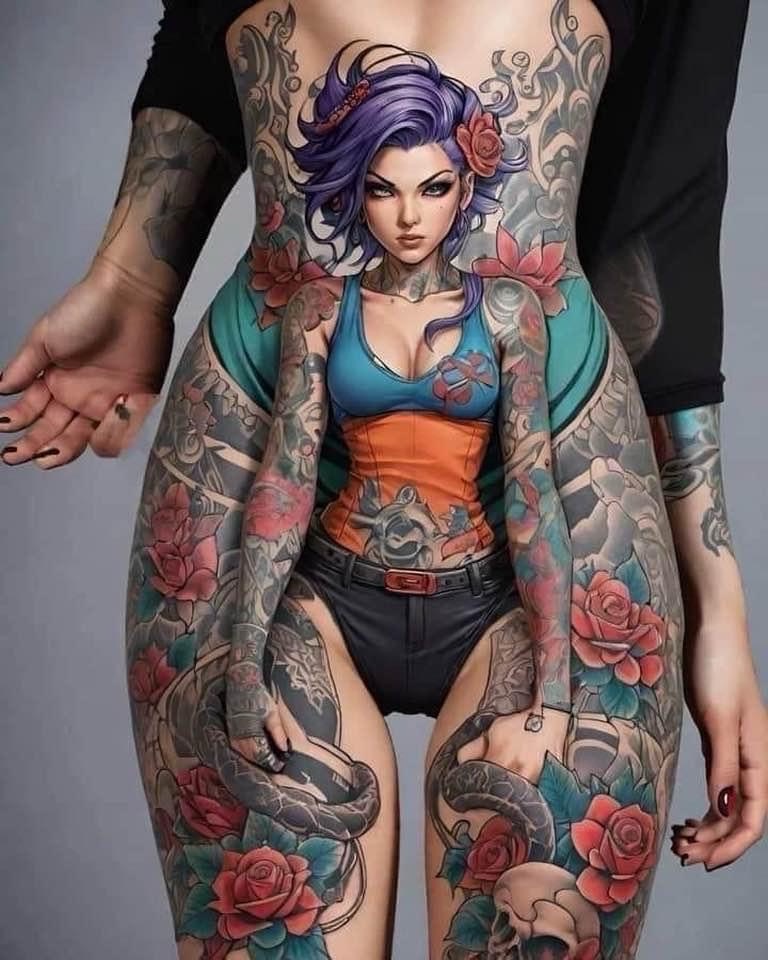 This tattoo is insane! 😲