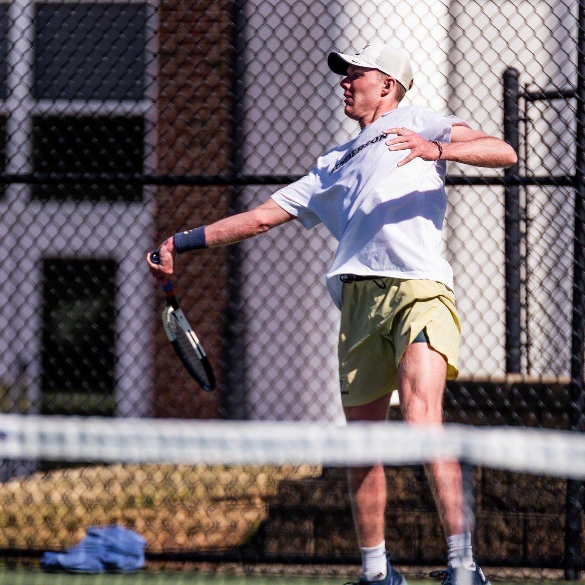 AUTrojans's tweet photo. 📸 from Men’s Tennis’ 5-2 victory over Newberry today! 

#TrojanArmy https://t.co/8hdRgNRdn6