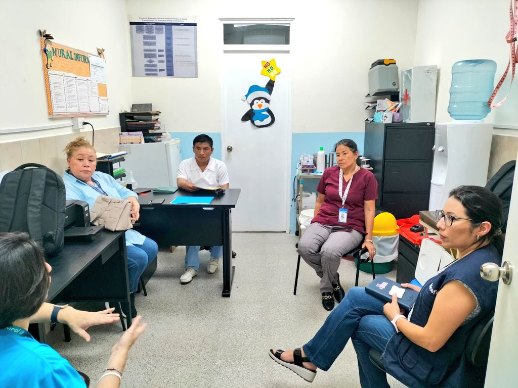 Junto a @unicefguatemala, SVET visitó Santa Catalina La Tinta para conocer de cerca el trabajo del Hospital Distrital, enfocado en la atención integral a víctimas sobrevivientes de violencia sexual.