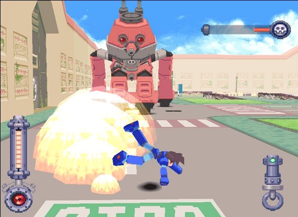 RetroBlastUS's tweet photo. Mega Man Legends is just so charming and fun. CAPCOM needs to bring this series back... https://t.co/dapaWg43Ye
