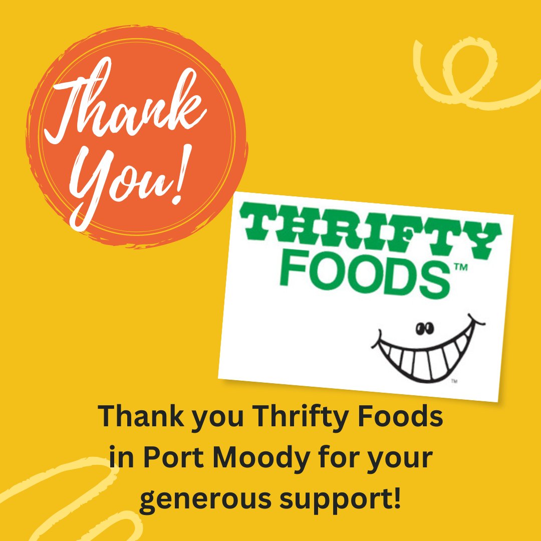 Thank you Thrifty Foods in Port Moody for your very generous support of our BBQ.  facebook.com/ThriftyFoodsPo…