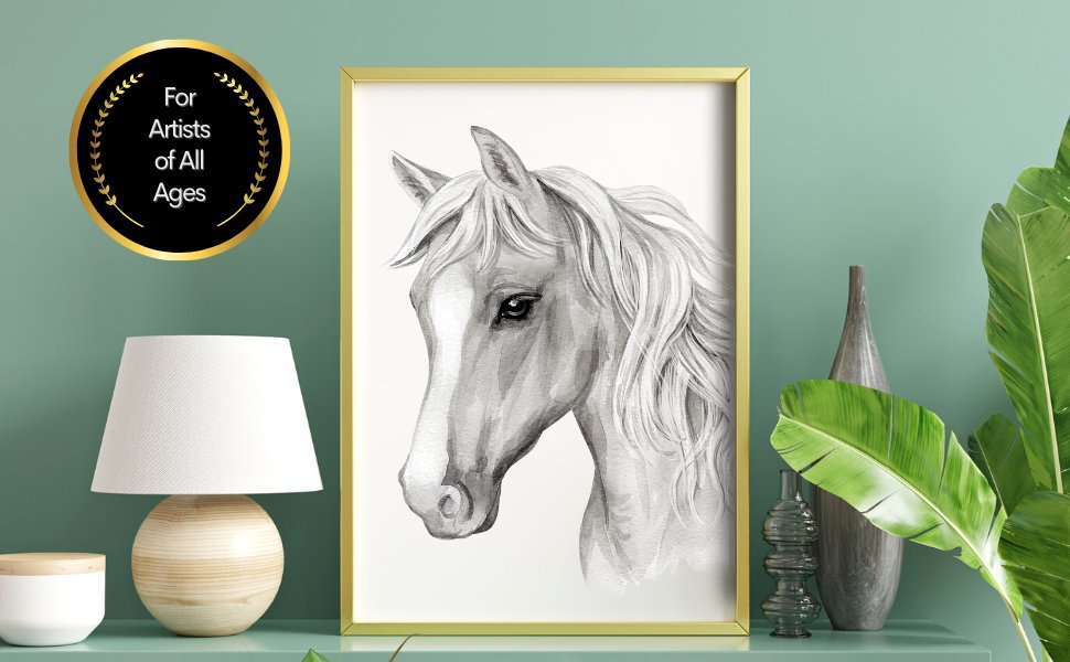 Draw 50+ Divinely Handsome Horses
ORDER HERE: bit.ly/4bYl7fj

#horses #horselife #realisticdrawing #drawingskills #GiftForKids