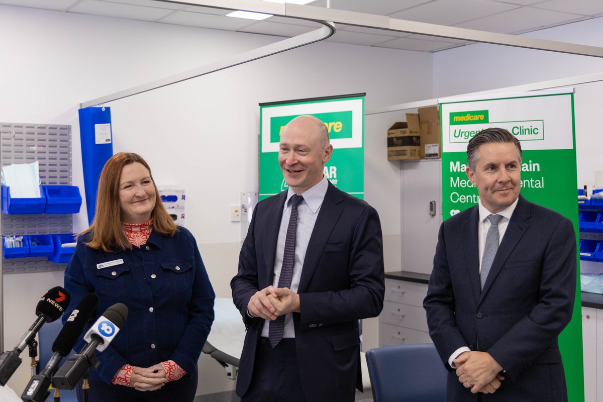 Our Medicare Urgent Care Clinics have already had 250,000 visits across Australia since their rollout began in June last year. They've made it easier for Australians to get bulk billed urgent care from a doctor or nurse, without waiting for hours in busy hospital EDs.