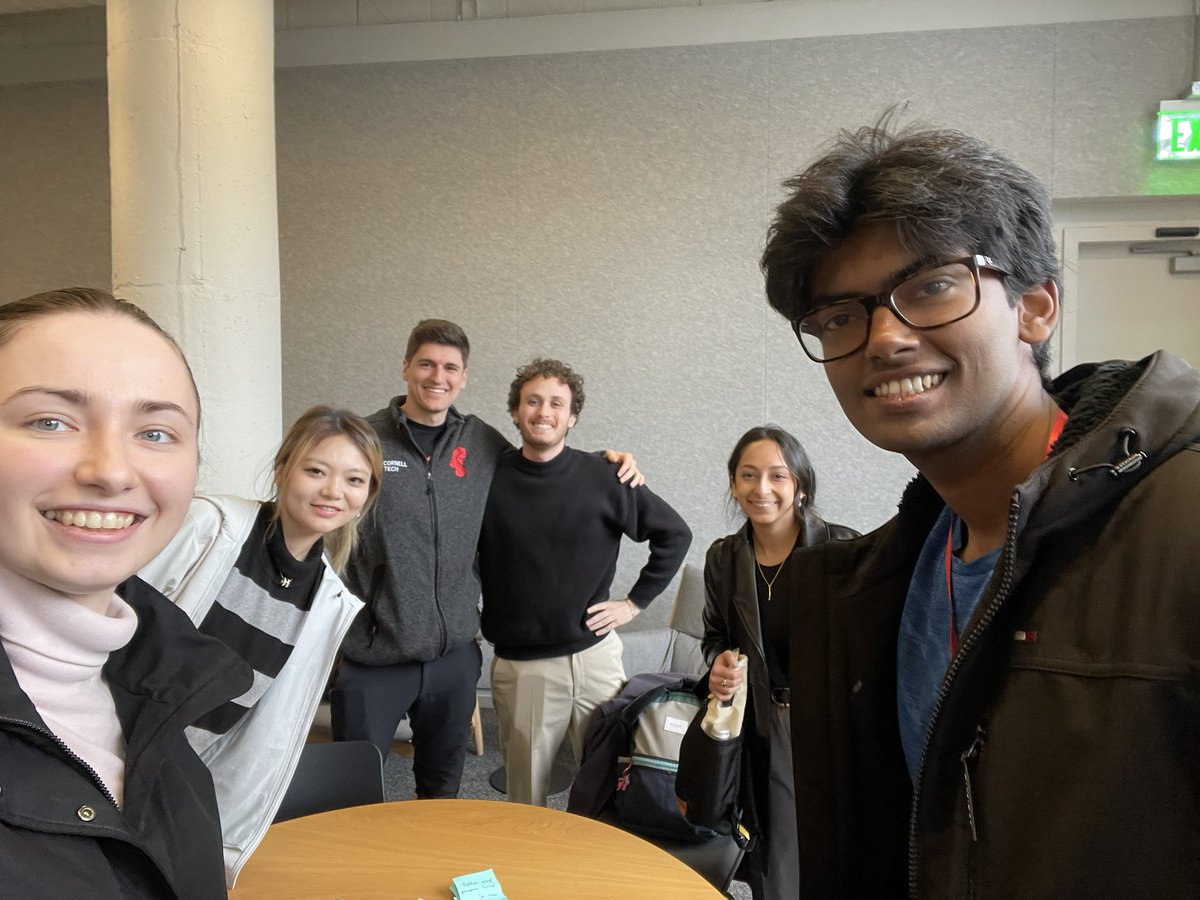 DobkoMaria's tweet photo. Our hackathon at San Francisco begins!
We’re building Fitloop - an app for people with type 1 diabetes to make exercising simple and efficient.  We help prevent hypoglycaemia during any exercise making physical activity more productive and decreasing mental load.
@cornell_tech https://t.co/WJPDzt2n0c