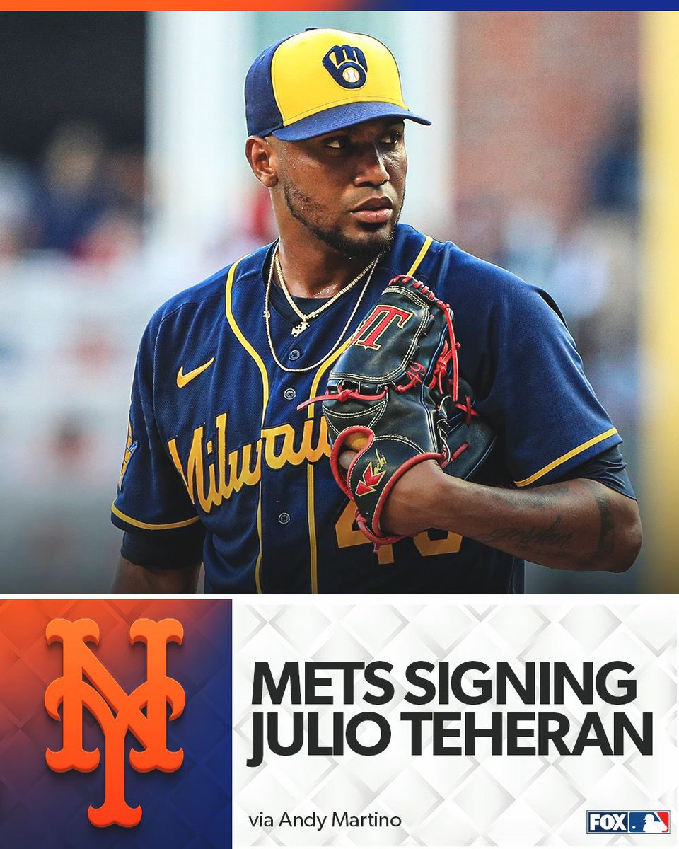 Buenas noticias nos dan nuestros deportistas bolivarenses. El ‘caballo de Olaya’, Julio Teherán, será lanzador de los Mets. Acompañará en ese equipo al arjonero José Quintana, también pítcher. ¡Orgullo de esta tierra! 🇱🇹👏