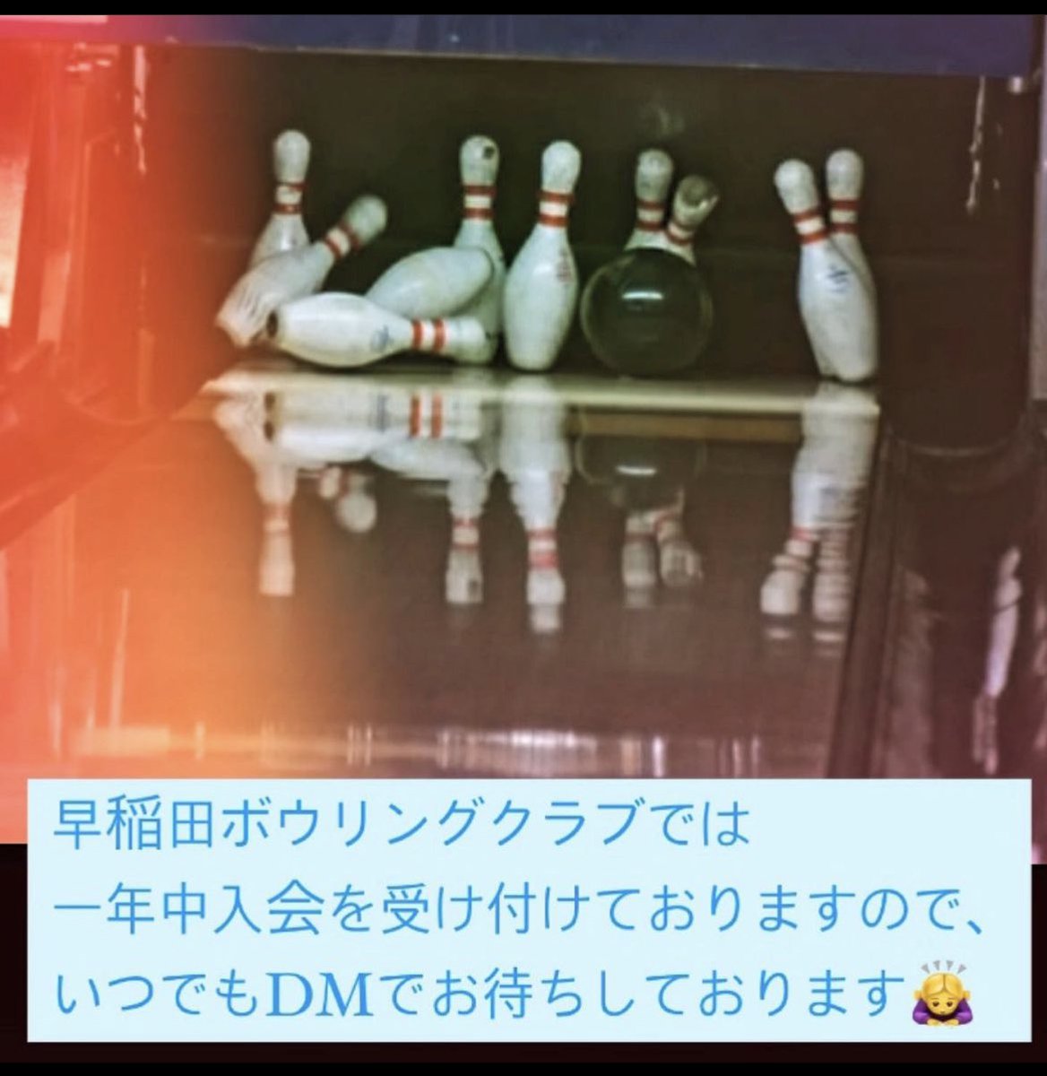 waseda_bowlclub tweet picture