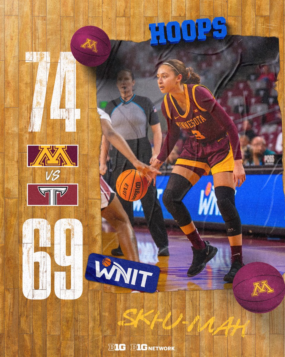 See you in the @WomensNIT Championship Game, @GopherWBB! 🙌