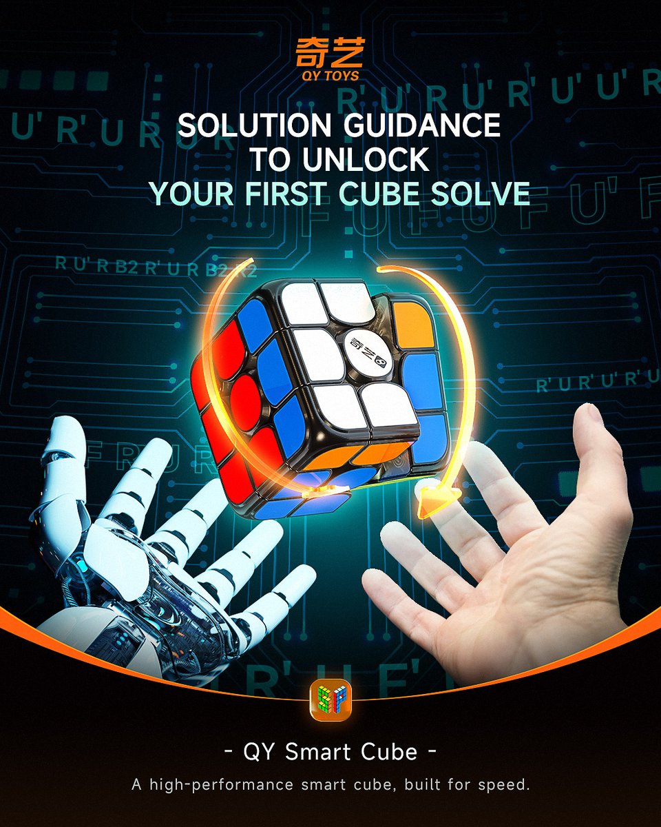 🎁プレゼント企画 🎁

QiYiの新商品
 「QY Smart Cube」 
を1名様にプレゼント✨

✨応募方法✨
1⃣このアカウントをフォロー 
2⃣この投稿をリポスト（4/11(木) 朝9時まで）

当選者はDMでご連絡いたします。 
商品発送は4月中旬頃の予定です。