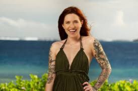 The color scheme this season was made for her #Survivor46