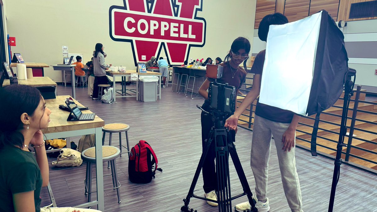 saniya nathani (@nathanisaniya38) on Twitter photo It gives me pure pleasure to pass on what I know the best! Teaching them how to roll a camera and importance of lighting during iExplore Modules! Bringing some light camera action to <a href="/CMSWestWrangler/">Coppell Middle School West</a> It gives me pure pleasure to pass on what I know the best! Teaching them how to roll a camera and importance of lighting during iExplore Modules! Bringing some light camera action to <a href="/CMSWestWrangler/">Coppell Middle School West</a>
