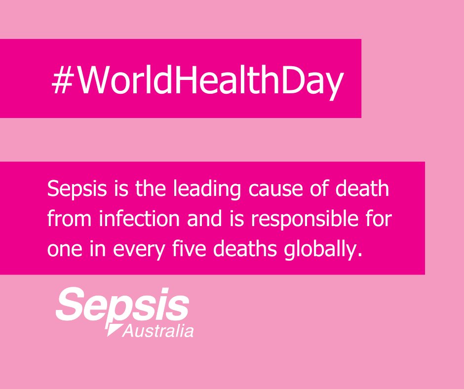 Today marks #WorldHealthDay Help us fight #sepsis by raising community awareness of the warning signs. For more information, visit our website: australiansepsisnetwork.net.au @WHO @georgeinstitute