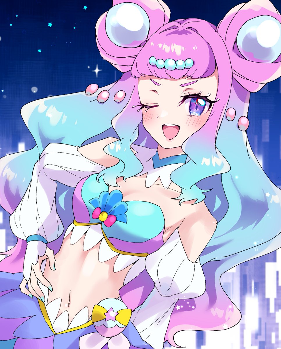 4選か!選ぶの難しい～!! 

🌙キュアセレーネ
🚀キュアミルキー
🪽キュアアンジュ
🧜‍♀️キュアラメール

でお願いします!
#主役以外で好きなプリキュア4選 