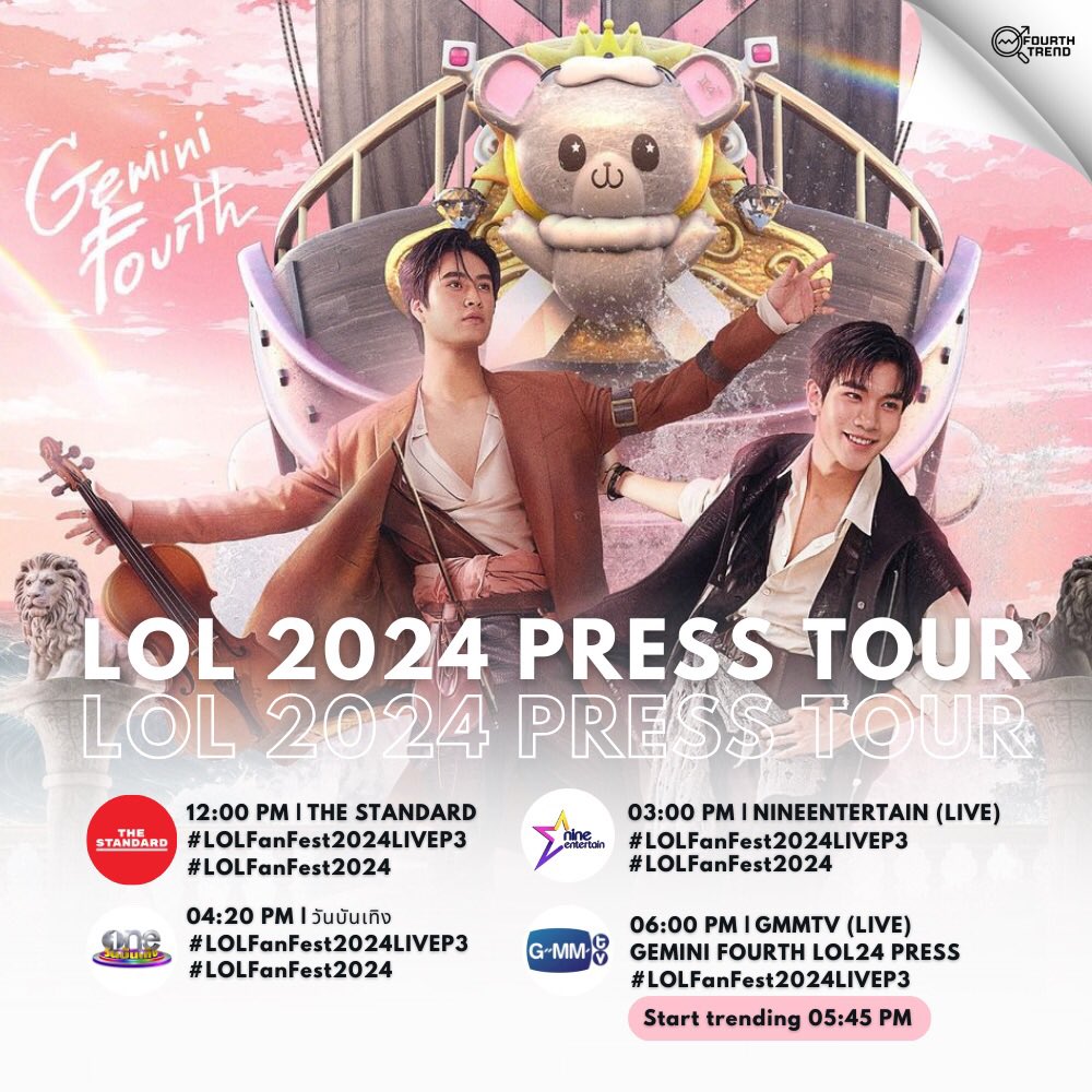PREES TOUR LOL FAN FEST 2024 ⚓️ 🗓 April 04,2024 ⏰ Start 12:00