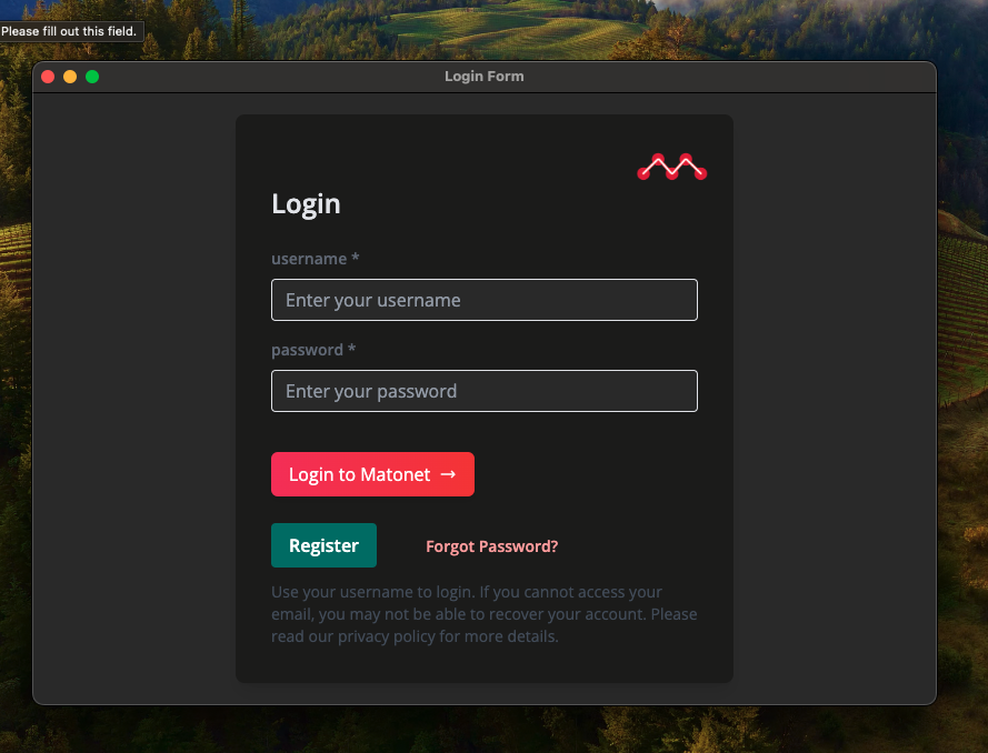 the architect wanted dark mode. 🦇 They get it 🍅 #matonet