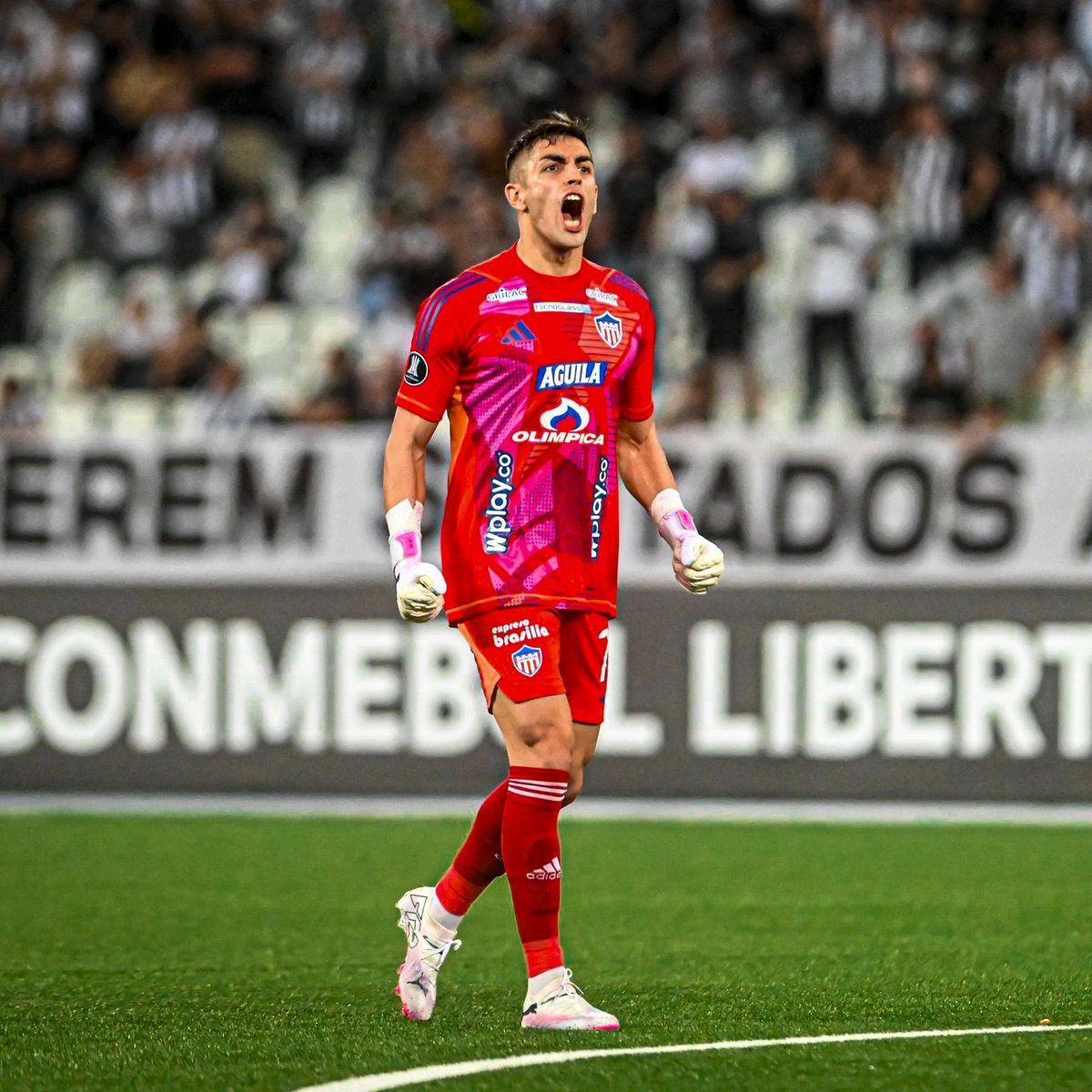 Lindo empezar de esta manera la @Libertadores ✅ Gran trabajo de todo el equipo Esto recién empieza 🔥 @JuniorClubSA 🔴🔵⚪️