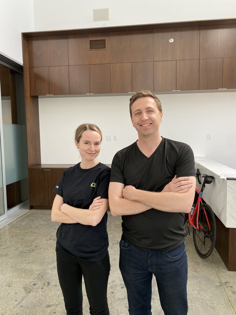 Awesome talking shop with <a href="/bridgitmendler/">Bridgit Mendler</a> at Northwood Space. 

Super excited she is solving the satellite ground system problem. Badly needed for a long time.