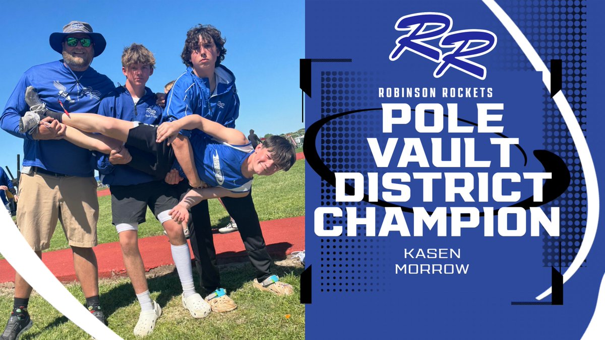Kasen wins the JV Boys District Championship. Congrats on all your hard work Kasen.  You put in the work and you get rewarded. Congrats on a great year.  #RNQ <a href="/RocketAthletic/">Robinson Rocket's Athletic Booster Club</a>  <a href="/robinsonisd/">Robinson ISD</a>  <a href="/risdHS/">Robinson High School</a>