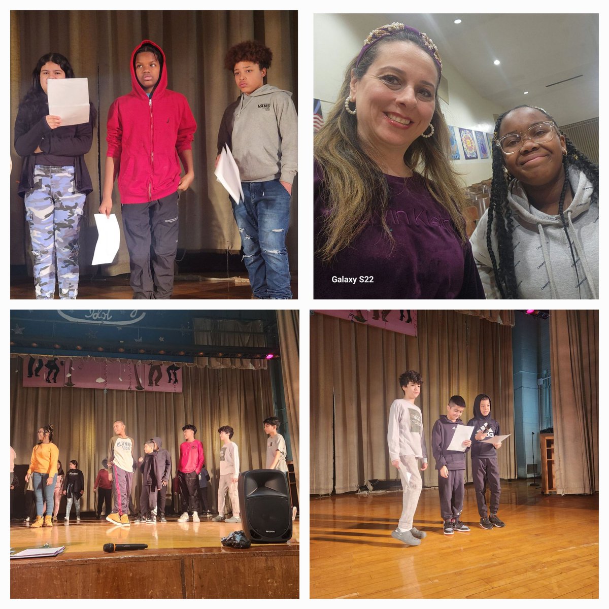 Our 6th grade Ss work on theater skills by practicing their poetry cafe performance with Sundog theater. @CSD31SI @SundogTheatre @Ms_Nat_Lawrence @DrMarionWilson @Perkforthepeeps @CliffordD31 @ArtsEd_SI_BKS @nycoasp @antonellacacc20