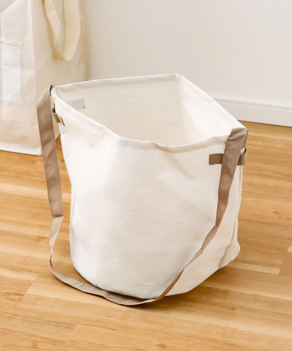 NEW＊ ななめがけランドリーバッグ 500円（税込550円） 楽な姿勢で洗濯