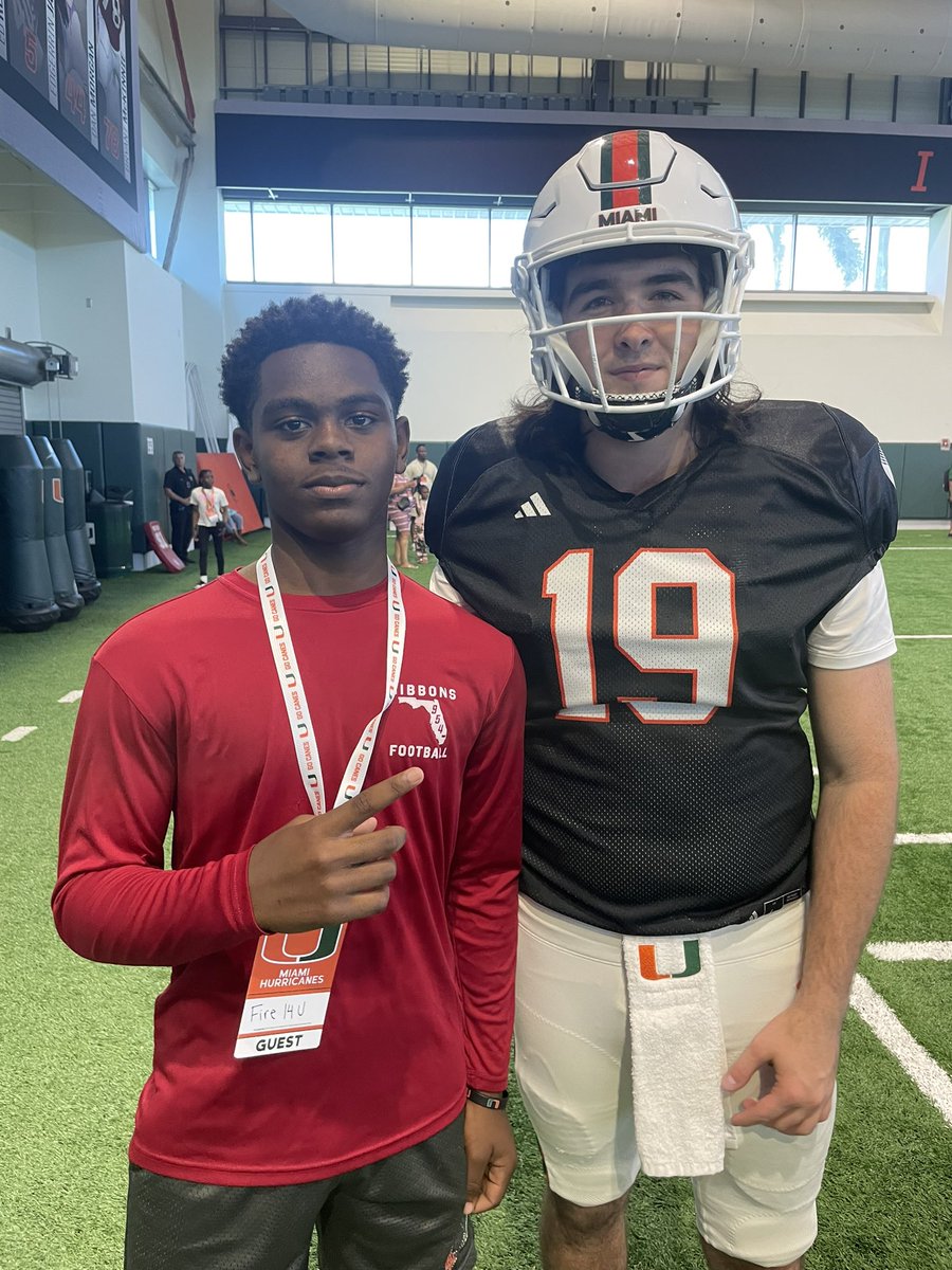 AtvKhris's tweet image. Visited Miami U 🧡💚 last weekend #BlessedAndGrateful
