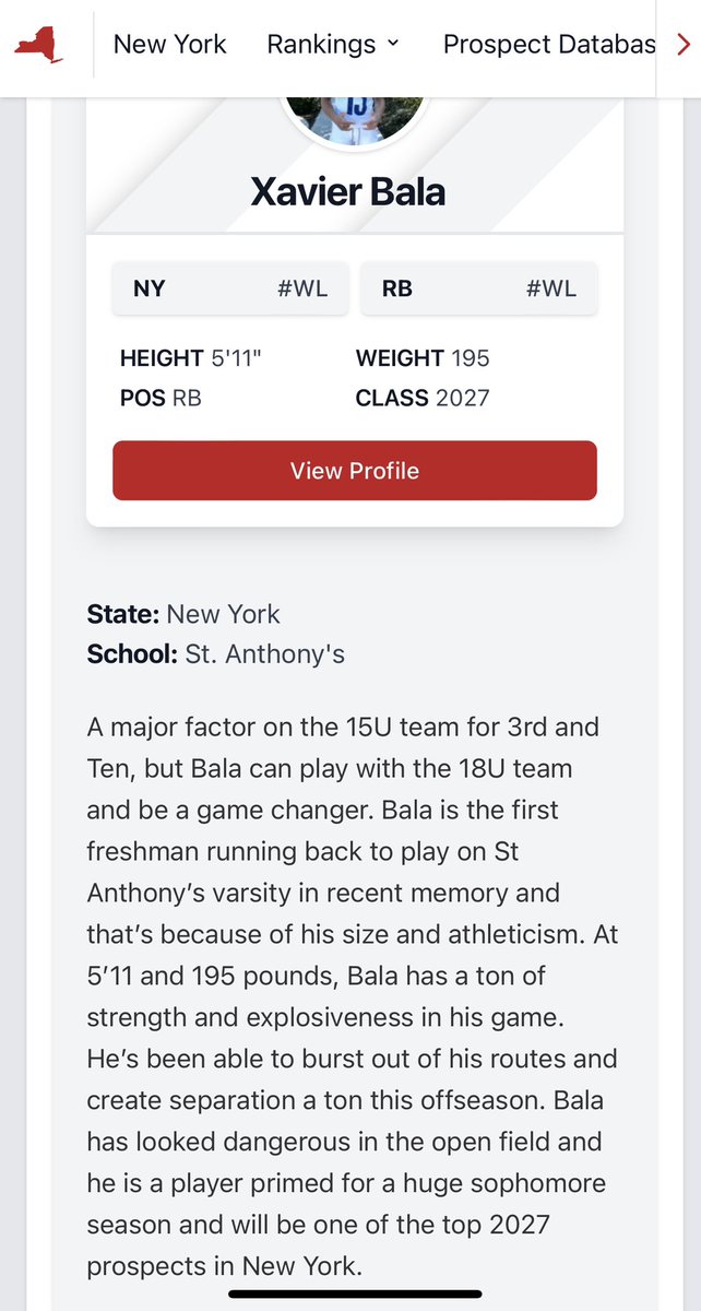 Appreciate the write up @jared_valluzzi @PrepRedzoneNY got work to do.