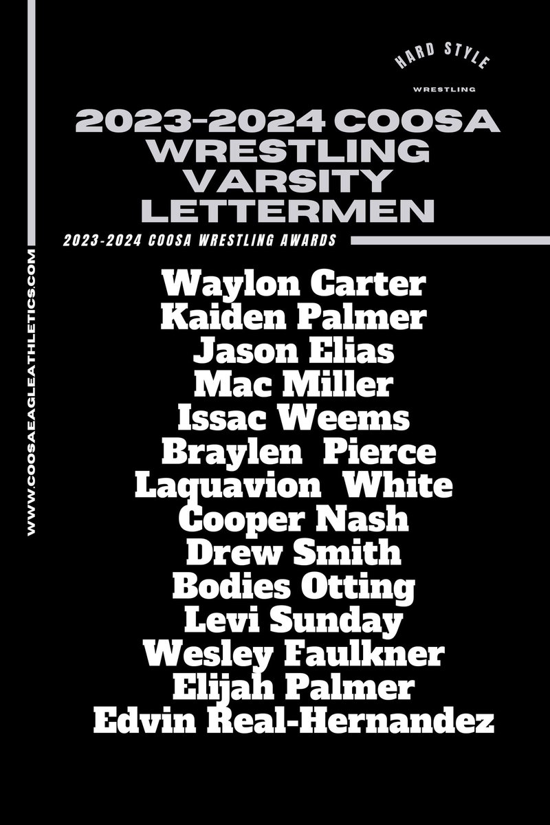 Coosa High Wrestling (@coosawrestling) on Twitter photo 