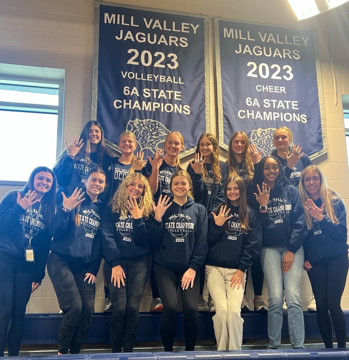 It's RING &amp; season for the 2023 STATE
CHAMPIONS!!!

So very proud of this group and what they accomplished!
