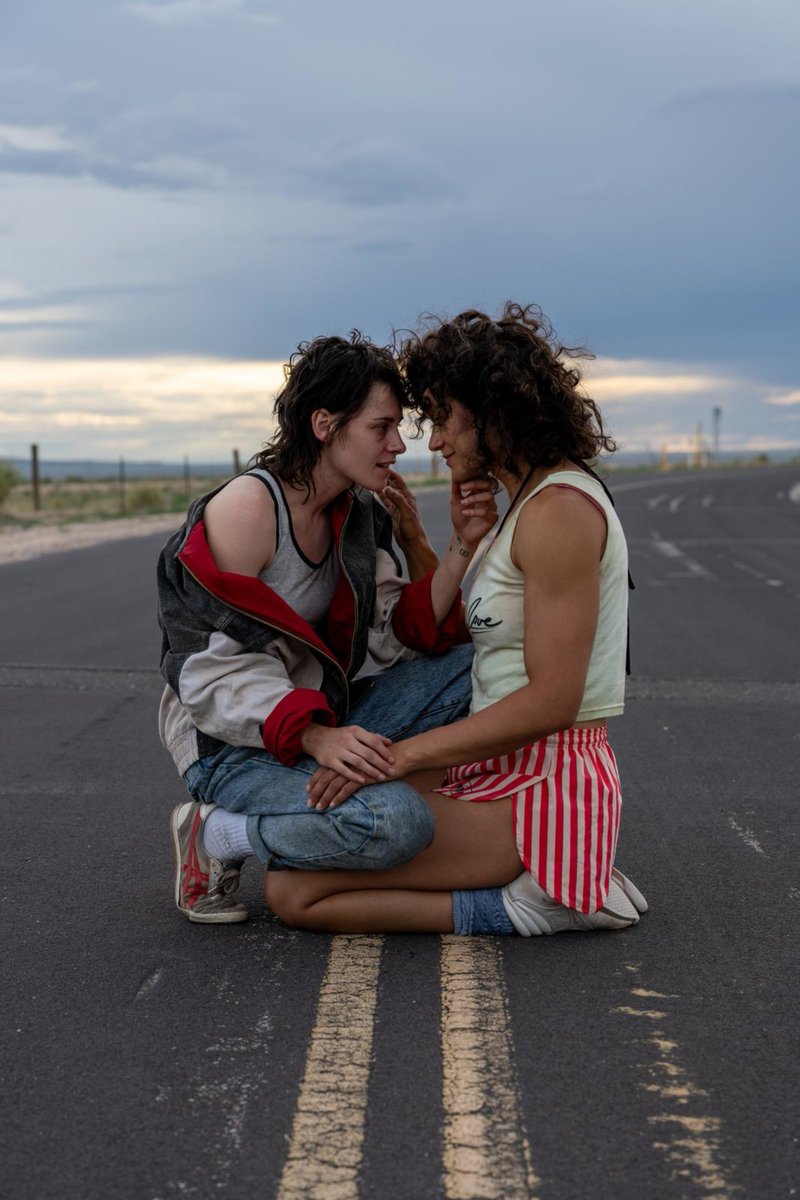 AdoringKS's tweet photo. Kristen and Katy in Love Lies Bleeding https://t.co/VPGYJmYSXz