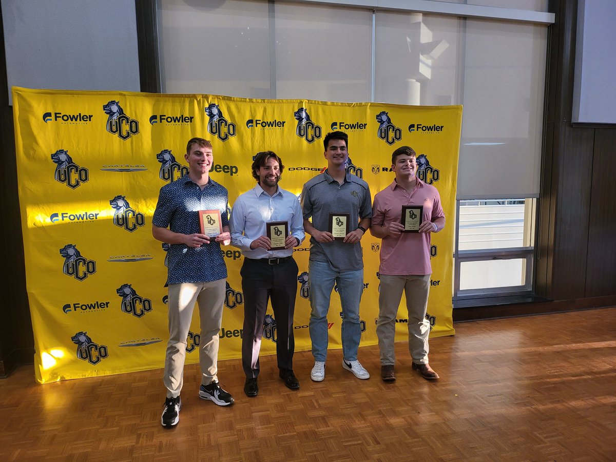 AdamDorrel's tweet photo. Congratulations to our 3.0 and 4.0 GPA student athletes.  Keep up the great work!!!  Had a great time at the uco 2024 academic awards banquet. https://t.co/uLaxVmcWAD