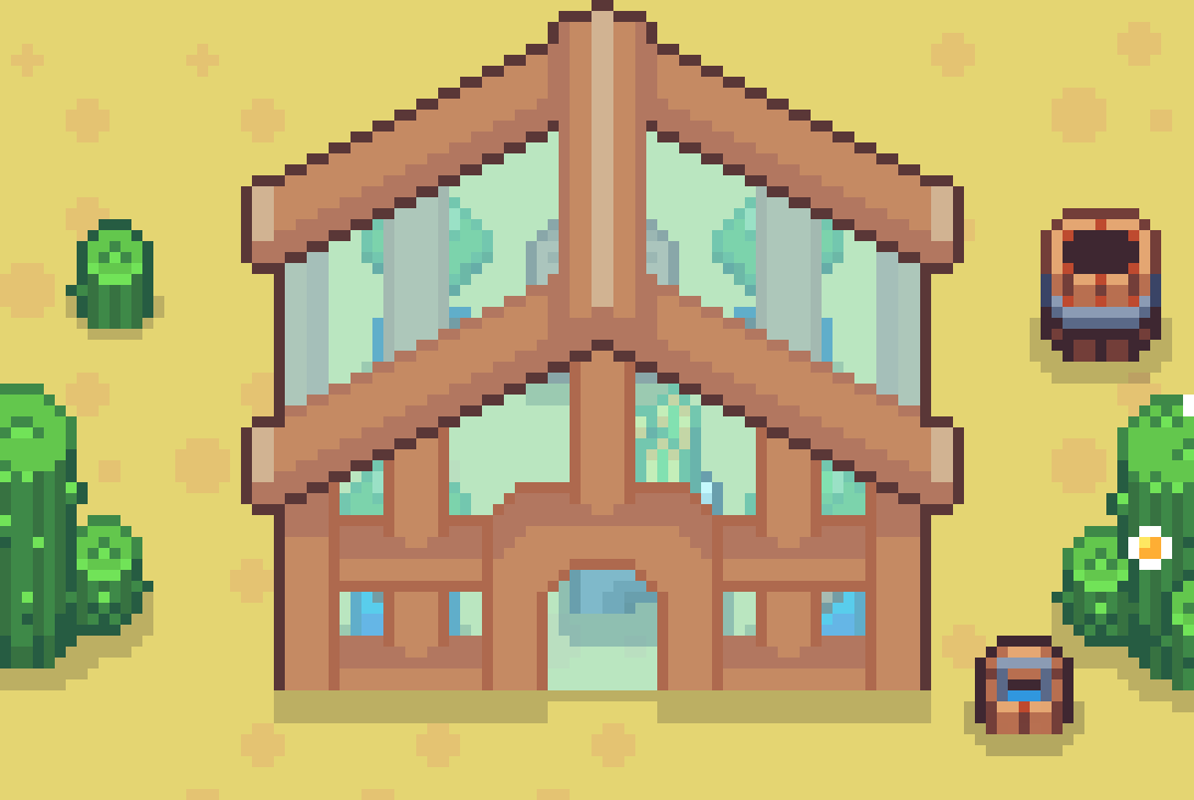 Calling all green thumbs 🪴

The team have been hard at work on a brand new building: The Green House.

Prepare your oil &amp; get ready to grow crops that can withstand the harshest conditions! 💪

Coming shortly...