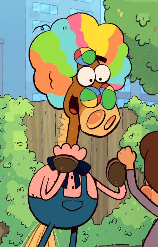 PonyBramley's tweet photo. Clown Pony #ItsPony #Nickelodeon https://t.co/060EPAQREO