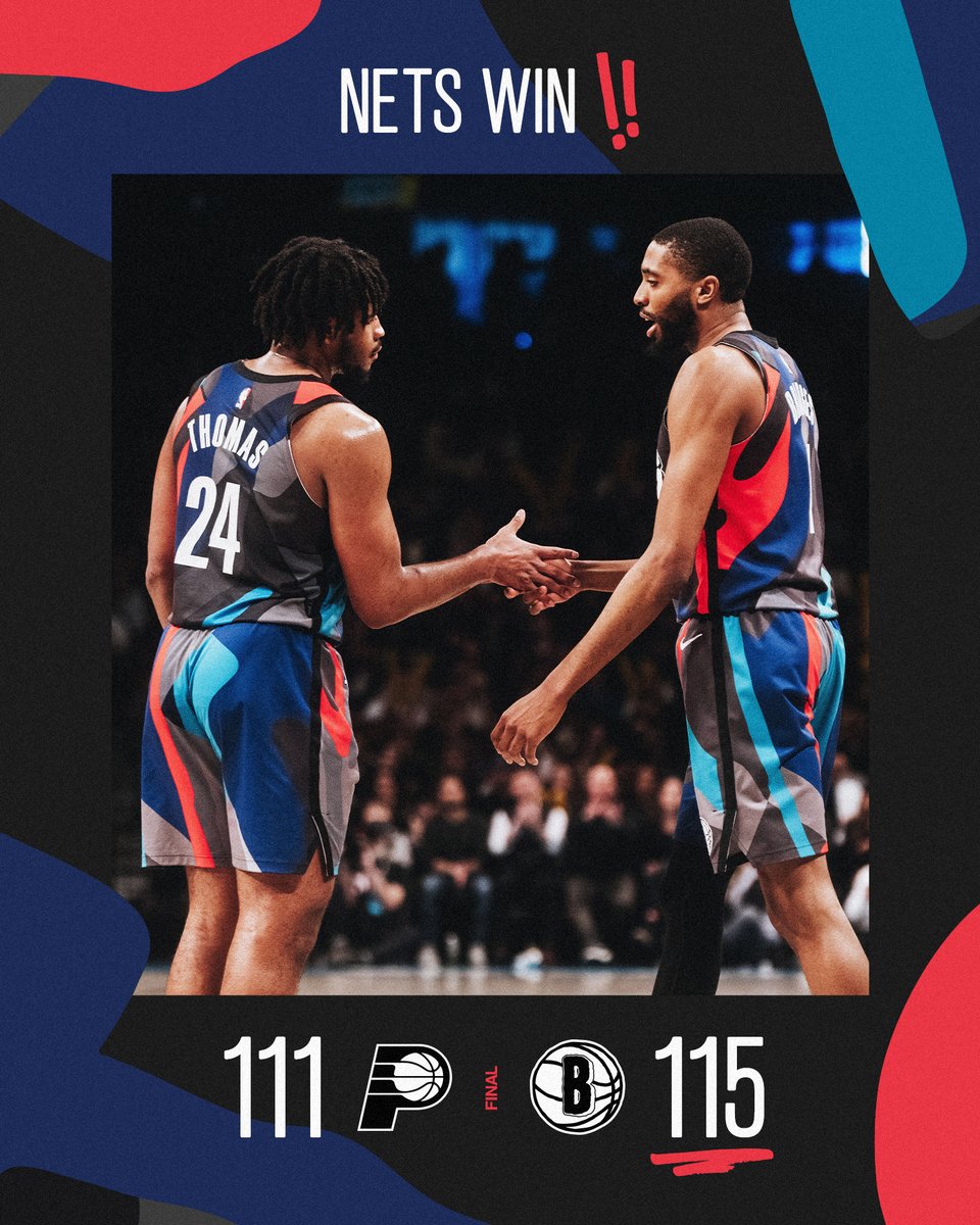 BrooklynNets's tweet photo. Bounce back W. https://t.co/soTMalnPF0