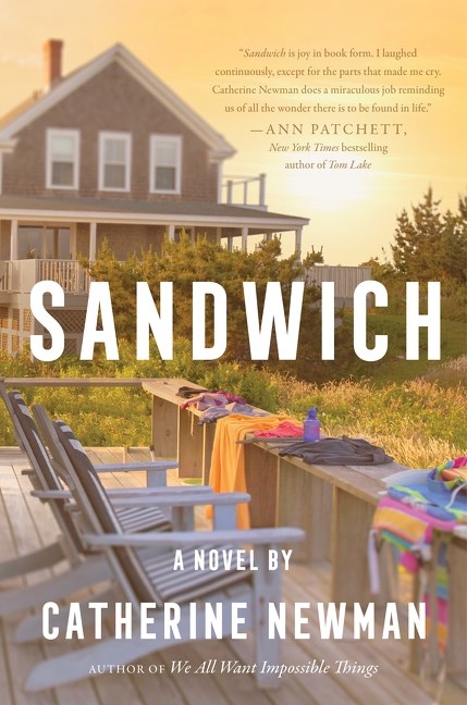 I must ring the bell again for Catherine Newman's excellent novel about family dynamics that made me laugh and cry, SANDWICH. The cover is scrumptious. #ewgc @librarylovefest