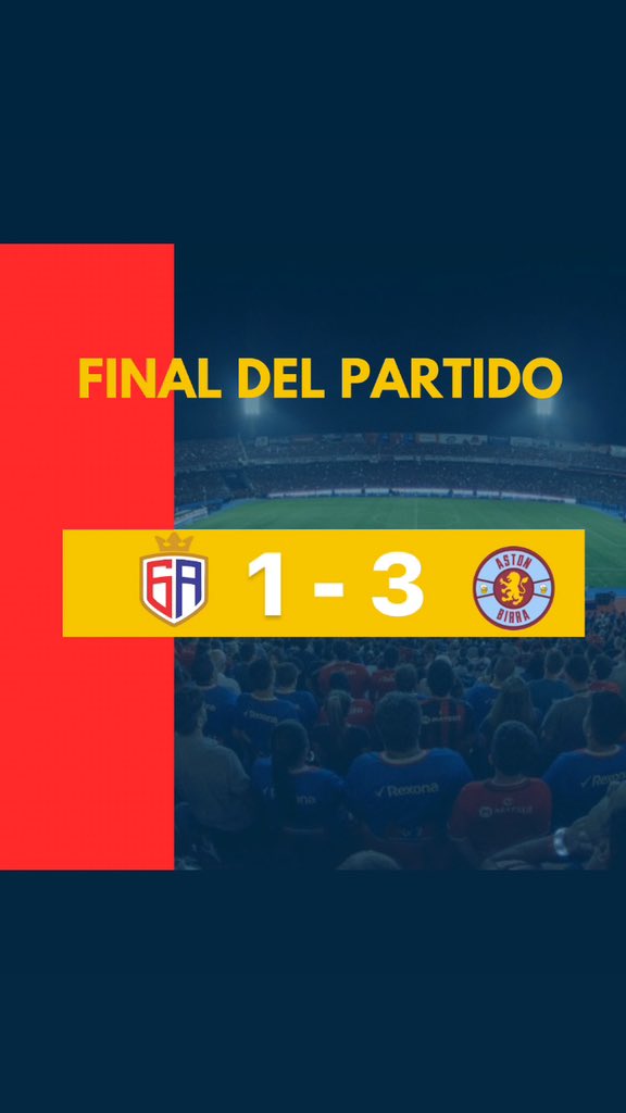 Final del partido 
#VAMOSGA 🇱🇮