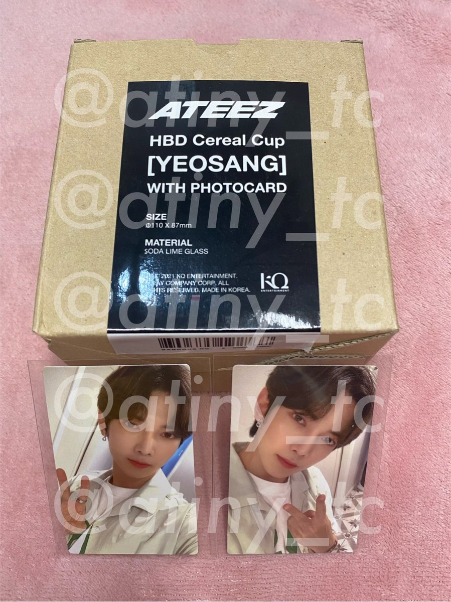 atiny_tc's tweet photo. ✧ wts / lfb / ic / bns ph ✧

rare/sold out merch interest check❗️
₱ name your price

— ateez yeosang hbd cereal cup with 2 official photocards

╰ rfs: extra, quitting sale
╰ never used
╰ extra pc is from my personal collection https://t.co/nIdhxbUBnK