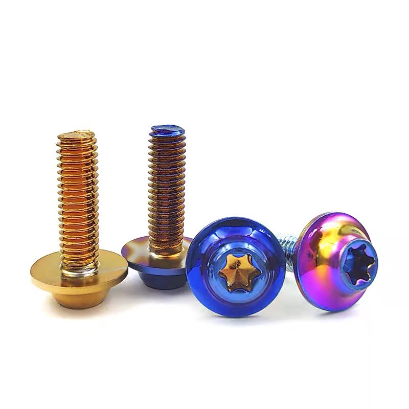 ti_bolts's tweet image. Product name: Motorcycle modification titanium alloy bolts/fasteners//screws
Material: TA1, TA2, TC4, Gr5, Gr7, Gr9, Gr23, etc.
Standard: DIN, ANSI/ASME, ISO, etc.
Size: M1-M46*L (3mm-600mm) More specifications can be customized #titaniumalloyscrew #titaniumalloybolt