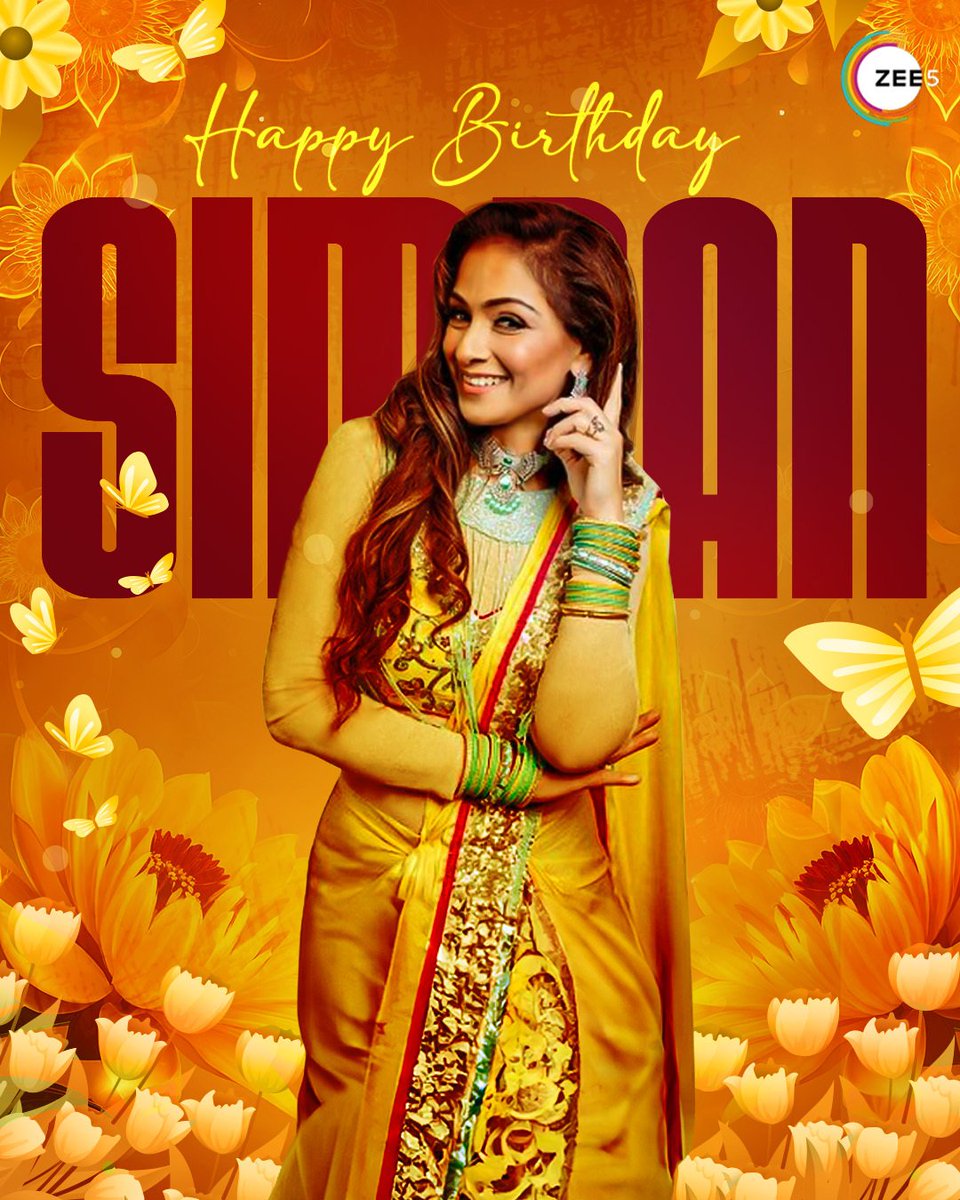 Happy Birthday @SimranbaggaOffc Wishing you a birthday that sparkles with joy, glows with success, and radiates immense happiness. My most favourite Evergreen actress ♥️ Loveyou Mam 💖
#Simran #HBDSimran #HappyBirthdaySimran