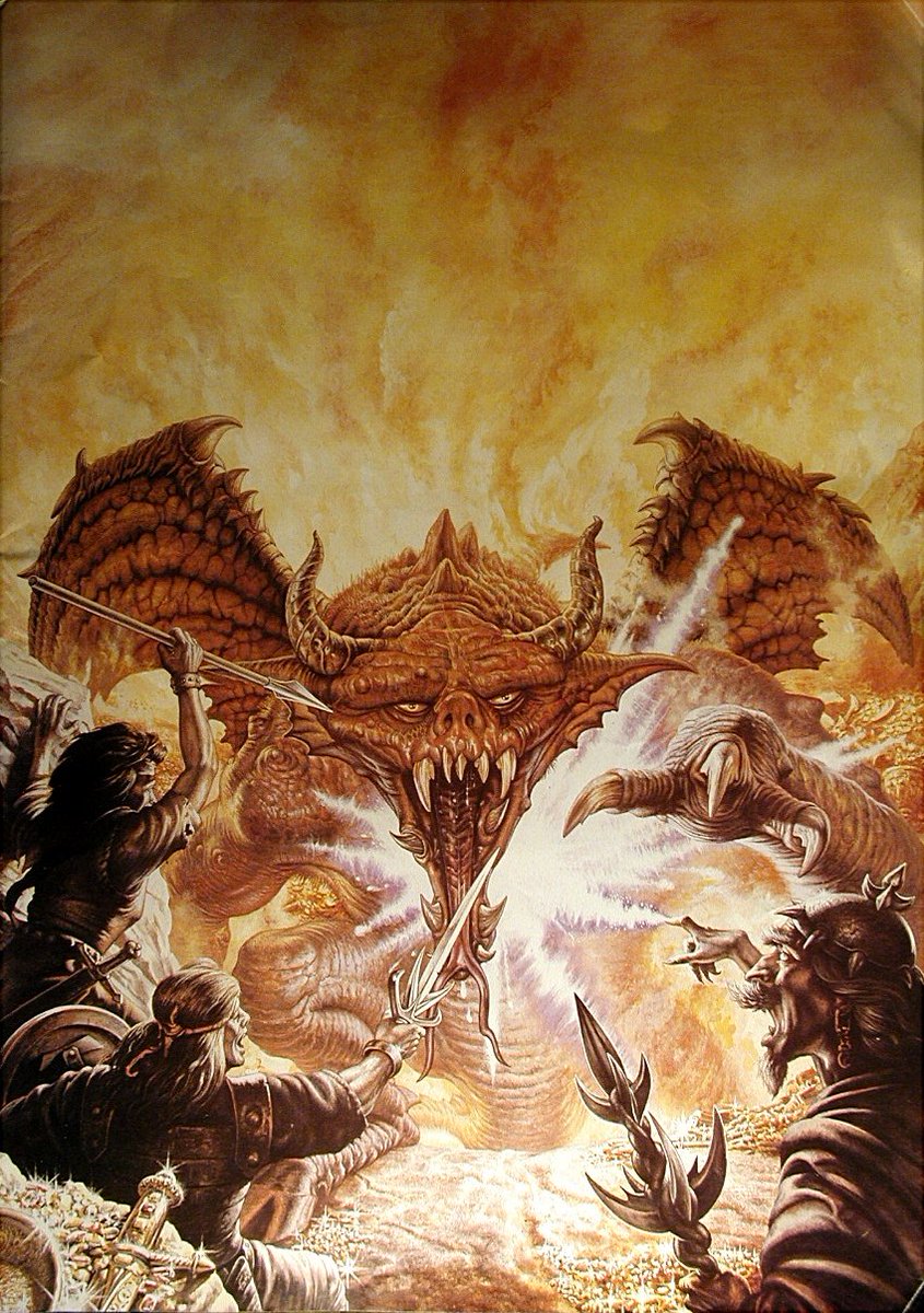 cimerians's tweet photo. 'Dungeoneer' cover by John Sibbick
#TTRPGs #fightingfantasy https://t.co/RCUZOfJ6oC