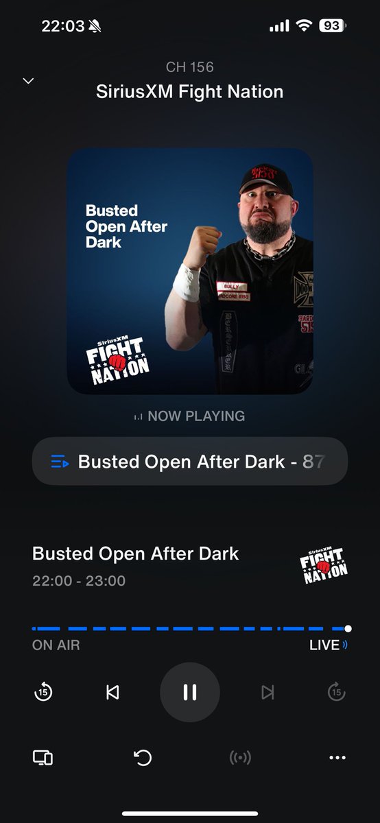 GuitarRed01's tweet image. Hot show! Let’s go. NYC Chapter checking’ in 🥃🤘 @BustedOpenRadio @bullyray5150 #BOAfterDark #BustedOpen247 #Hatebreed  #AEWDynamite 🧨