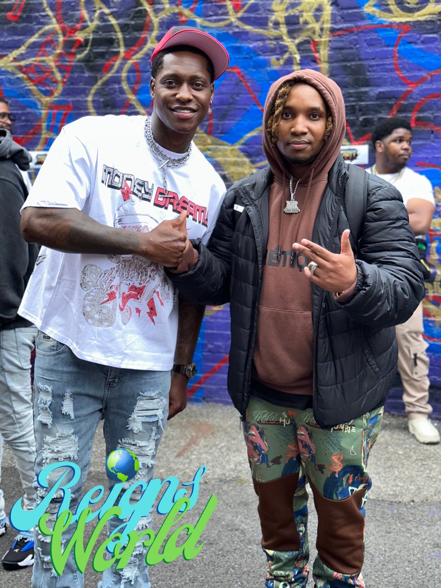NaeemReign's tweet image. #phresher and #naeemreign at #brooklynunityfest