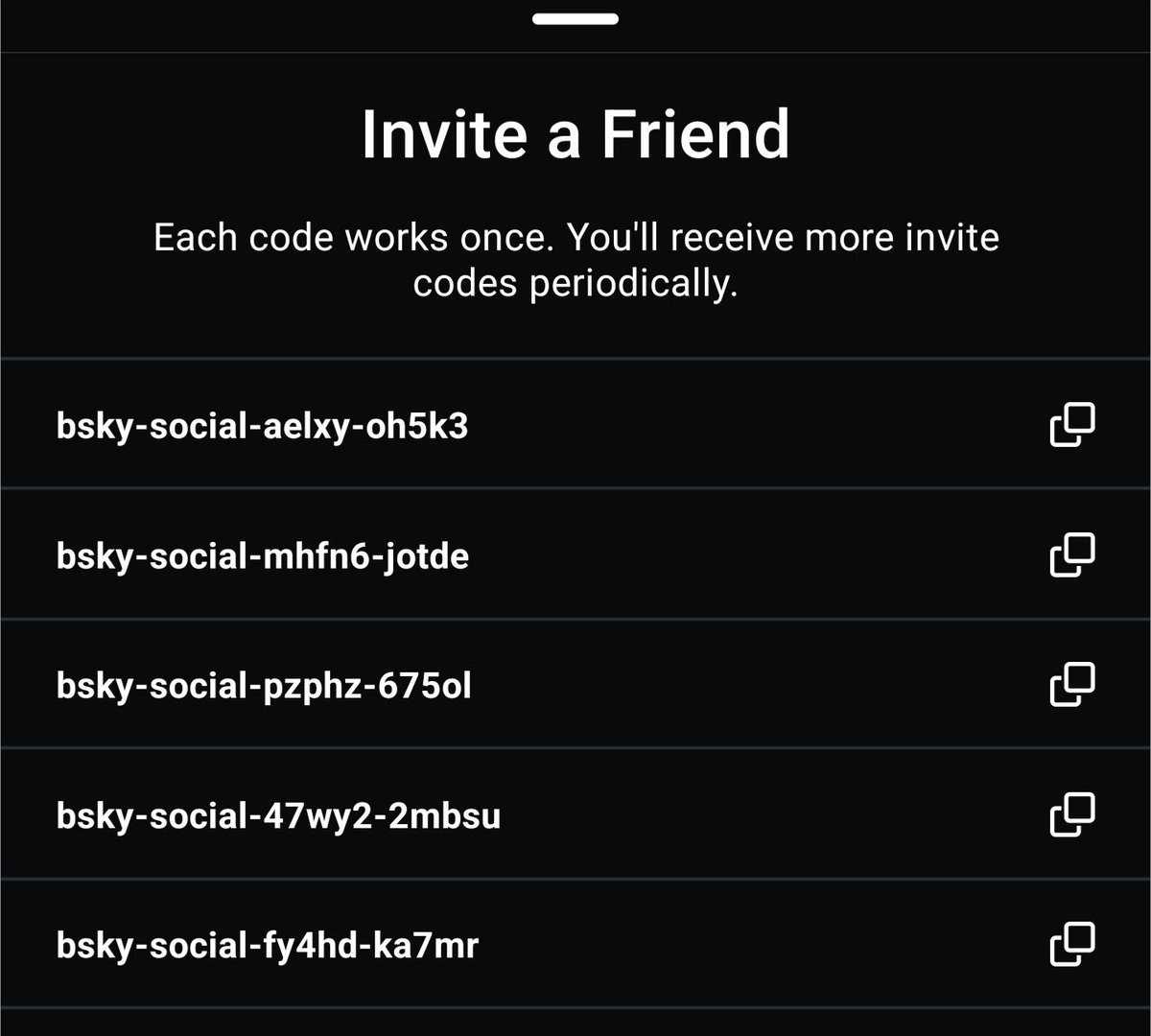 yo does anyone need a bluesky code? got a few extra