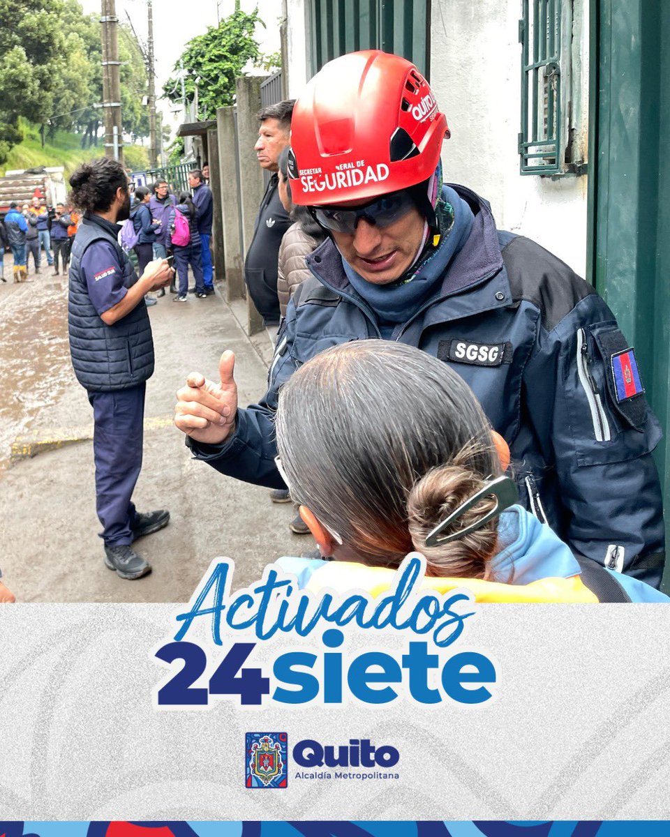 🚨 #Activados24Siete | Coordinamos equipos intersectoriales para realizar un levantamiento de necesidades en cada uno de los hogares afectados por el aluvión de La Gasca.🧵