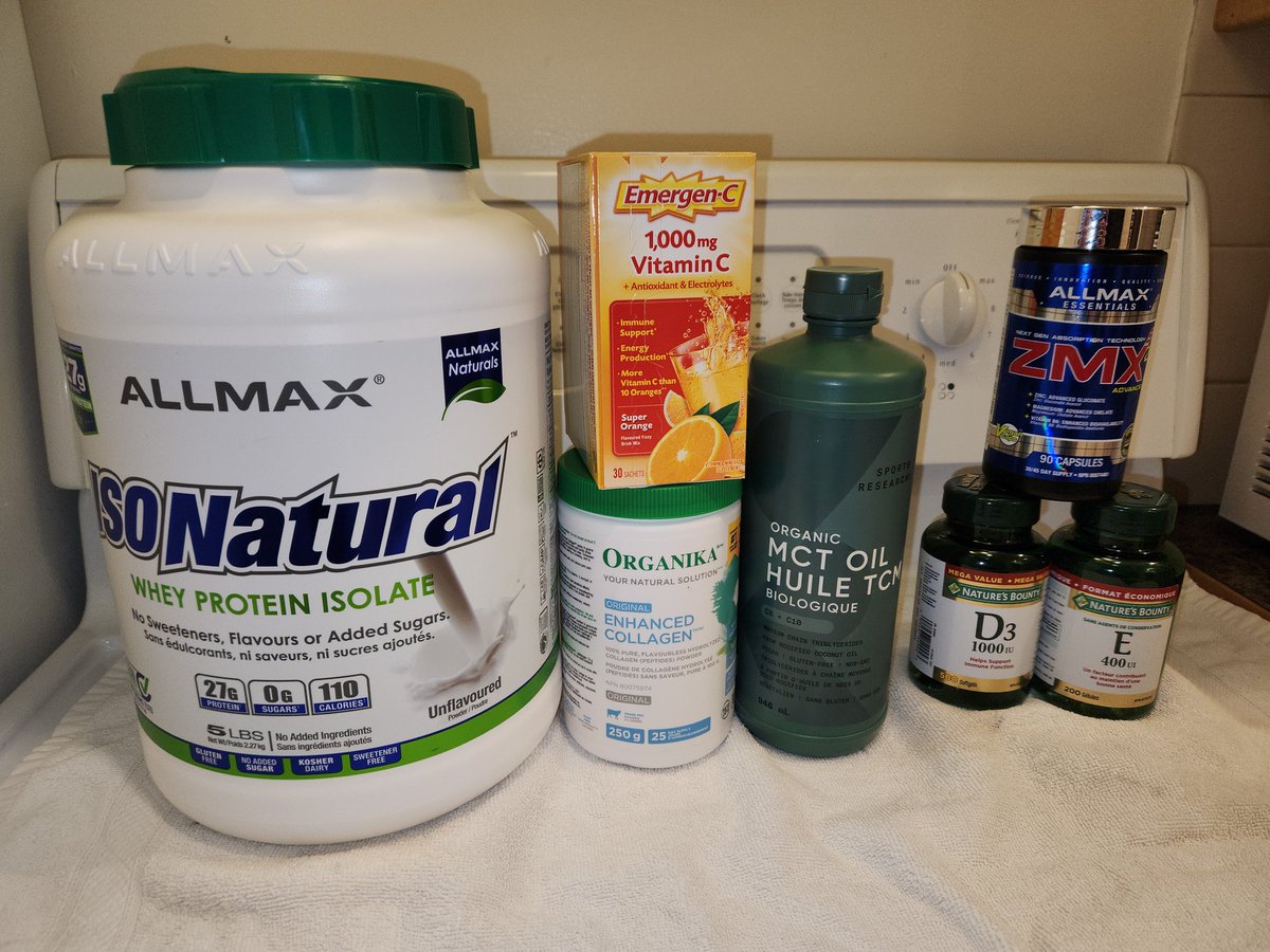 These are my daily vitamins and supplements. What are your staple vitamins and supplements?