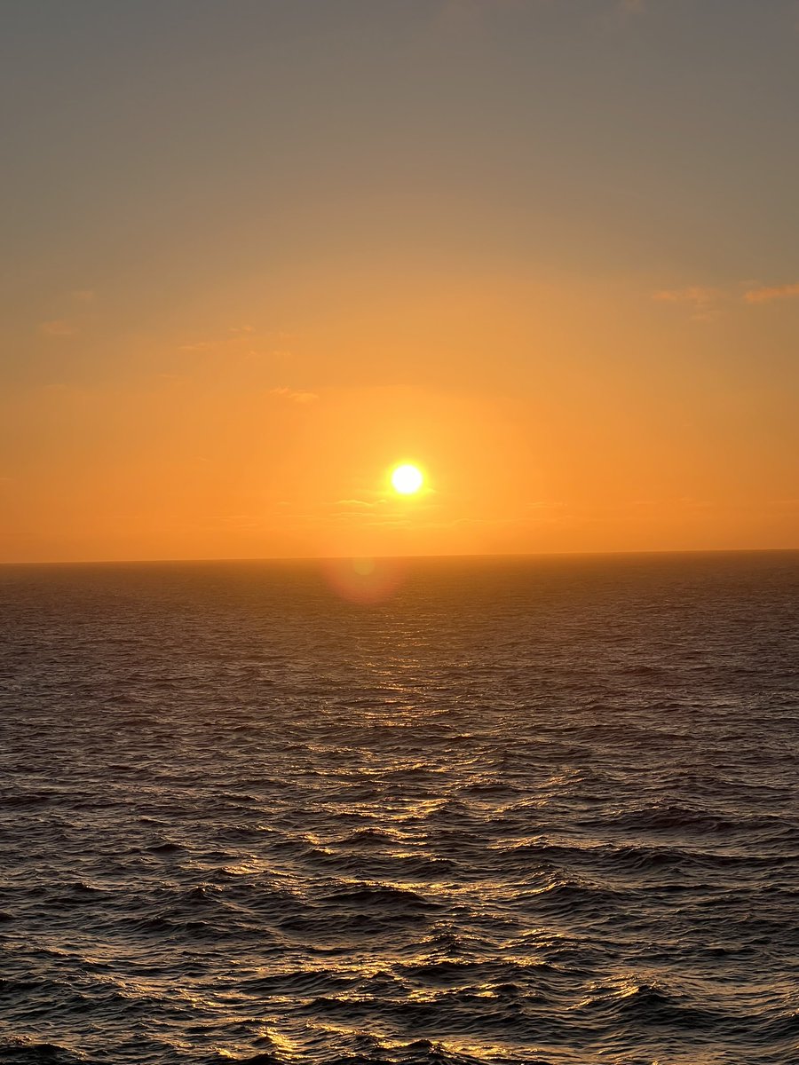 Sunset tonight as we head towards Mexico. Tomorrow is our last day! #emeraldprincess #cruiselife