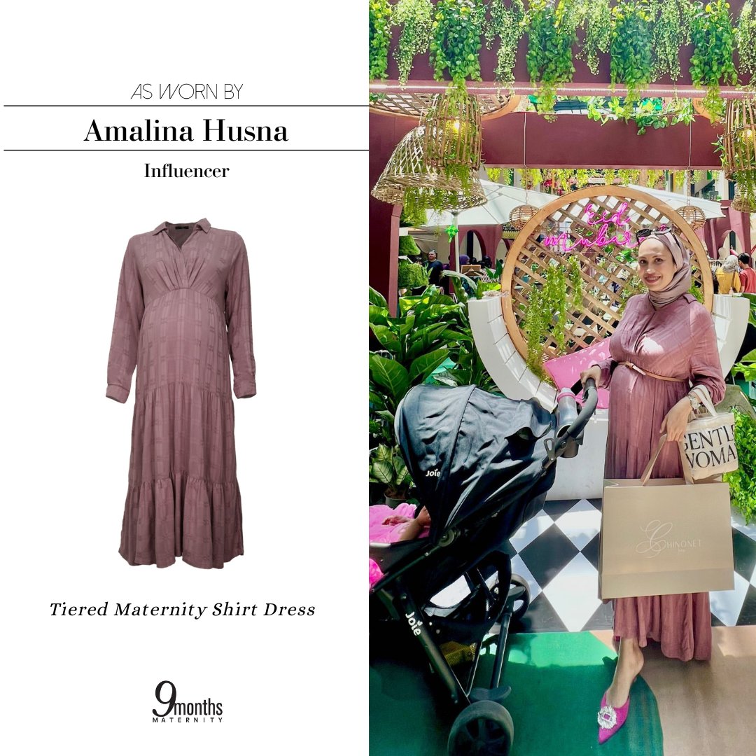 Feeling fabulous in this Tiered Maternity Shirt Dress! 💕Embracing every bump and curve with effortless style and comfort.

📷: Amalina Husna

#9monthsmaternity #maternitydress #dress  #dresses #pregnantdress #maternitystyle #momstobe #pregnancy #pregnant #PregnantWoman