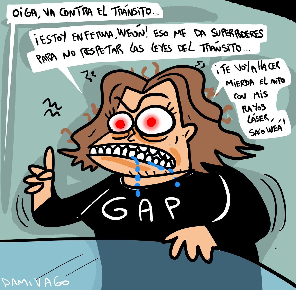 Damivago's tweet photo. Salgan de mi calle! https://t.co/EhaFaq0Idj