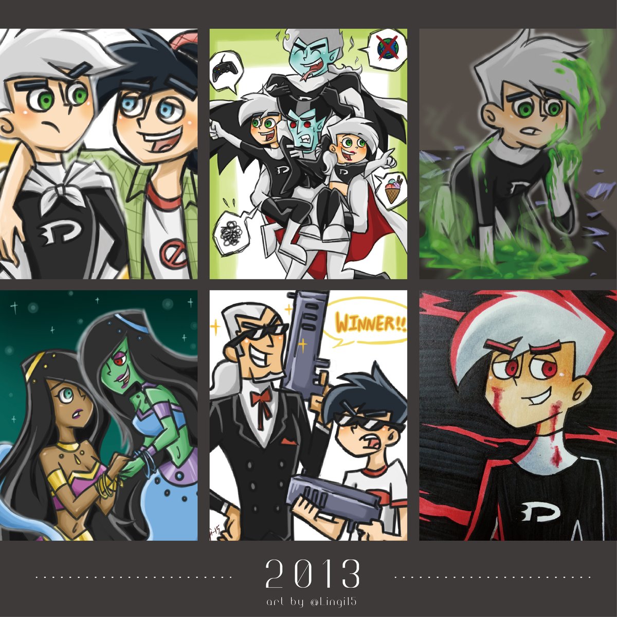 Lingi15's tweet photo. To celebrate DP’s 20th anniversary I'll share some of my fav DP arts since I started watch the show👻💚(1/9)
#DannyPhantom #dannyphantom20 https://t.co/1iXKnAUmEE